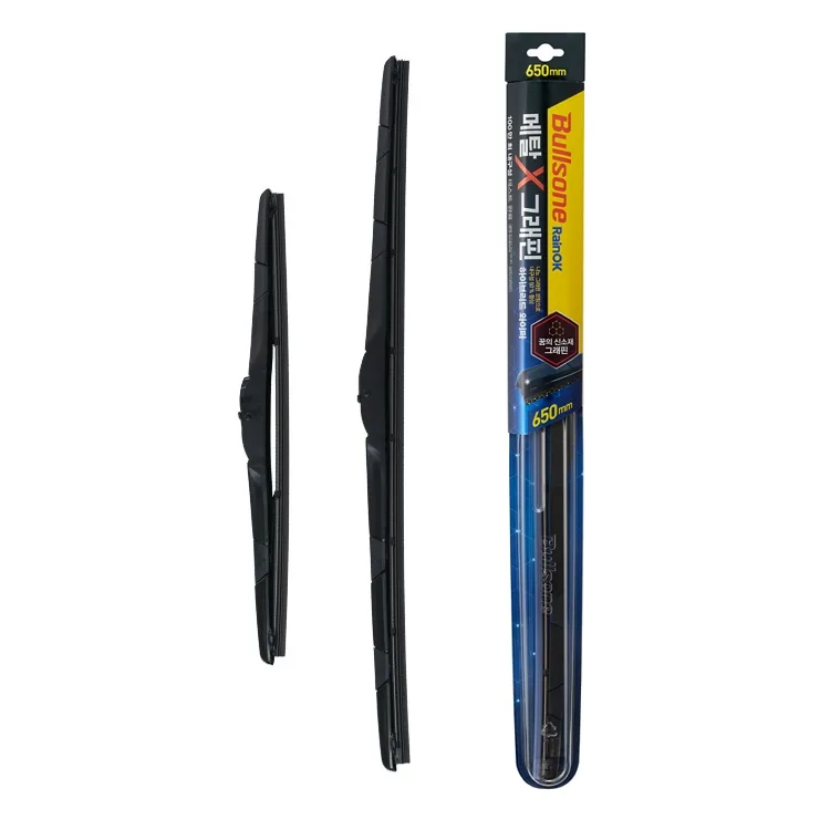 불스원 레인OK 메탈 그래핀 하이브리드와이퍼, 650mm, 1set, 불스원 레인OK 메탈 그래핀 하이브리드